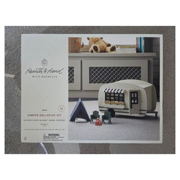 New in Box - Toy Doll Camper with Accessories - Hearth & Hand with Magnolia - Picture 3 of 3